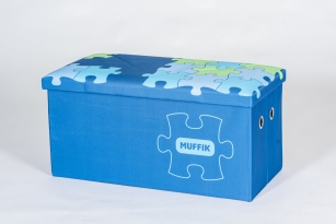 Muffik - Aufbewahrungsbox blue - groß