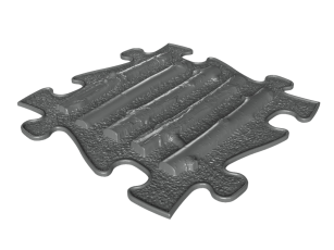 Strukturmatte Zweige mit harter Oberfläche in Grau