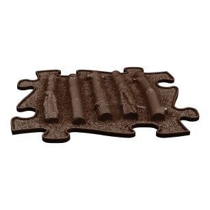 Strukturmatte Zweige mit harter Oberfläche in Braun