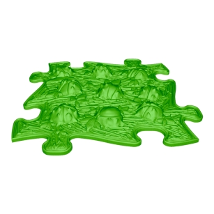 Strukturmatte Kastanien mit weicher Oberfläche in Lime