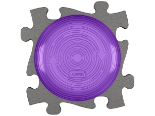 MUFFIK Orthopädische Strukturmatten Diamant-Set - 56 Teile für taktile Wahrnehmung - Barfußpfad