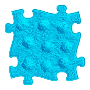 Strukturmatte Kastanien mit weicher Oberfläche in Blau