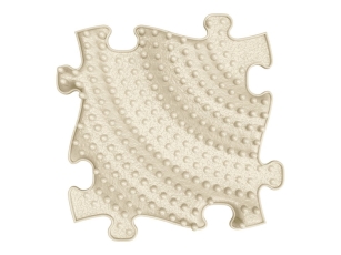 Strukturmatte Welle mit harter Oberfläche in Beige