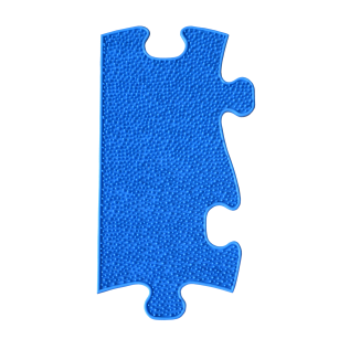 Umrandung Länge - Grass mit harter Oberfläche in Blau