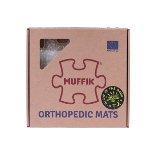MUFFIK Orthopädische Strukturmatten Set mit leuchtenden Mini Matten – Lets Glow