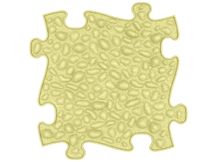 MUFFIK Orthopädische Strukturmatten Regenbogen Pastel Set - 8 Teile für taktile Wahrnehmung - Barfußpfad