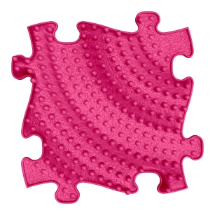 Strukturmatte Welle mit harter Oberfläche in Pink