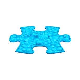 Strukturmatte Seestern-mini mit weicher Oberfläche in Blau