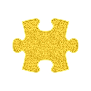 Strukturmatte Gras-mini mit weicher Oberfläche in Gelb