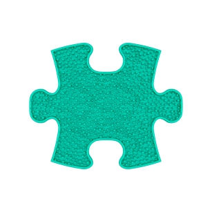 Strukturmatte Gras-mini mit harter Oberfläche in Türkis