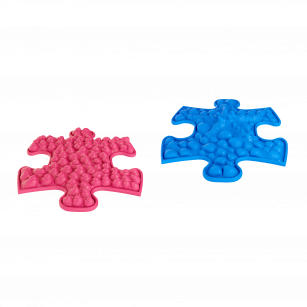 MUFFIK Orthopädische Strukturmatten Basic Set -2 - 11 Teile für taktile Wahrnehmung - Barfußpfad