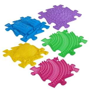 MUFFIK Orthopädische Matte 3D-Erweiterung 5 Teile für taktile Wahrnehmung