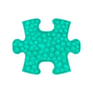 Strukturmatte Rapana Schnecke - mini mit weicher Oberfläche in Türkis