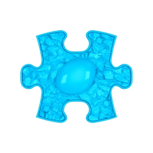 Strukturmatte Dino Eier-mini mit weicher Oberfläche in Blau