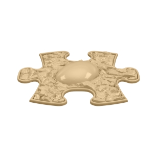 Strukturmatte Dino Eier-mini mit harter Oberfläche in Beige