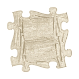 Strukturmatte Baumstamm mit harter Oberfläche in Beige