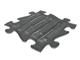 Strukturmatte Zweige mit harter Oberfläche in Grau