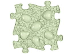 MUFFIK Orthopädische Strukturmatten Small-Set Pastellfarbe - 6 Teile für taktile Wahrnehmung