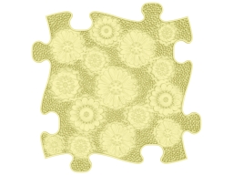 MUFFIK Orthopädische Strukturmatten Small-Set Pastellfarbe - 6 Teile für taktile Wahrnehmung