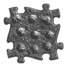 Strukturmatte Kastanien mit harter Oberfläche in Grau