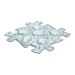 Strukturmatte Dino Eier mit weicher Oberfläche in Blau (Pastel)