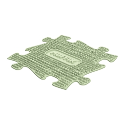 Strukturmatte Muffik mit weicher Oberfläche in Grün (Pastel)