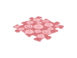 MUFFIK Orthopädische Strukturmatten Regenbogen Pastel Set - 8 Teile für taktile Wahrnehmung - Barfußpfad