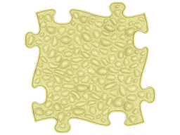 MUFFIK Orthopädische Strukturmatten Regenbogen Pastel Set - 8 Teile für taktile Wahrnehmung - Barfußpfad