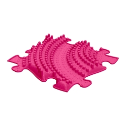 Strukturmatte Welle mit harter Oberfläche in Pink