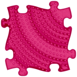 Strukturmatte Welle mit harter Oberfläche in Pink