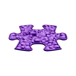 Strukturmatte Seestern-mini mit weicher Oberfläche in Violett