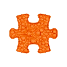 Strukturmatte Seestern-mini mit harter Oberfläche in Orange