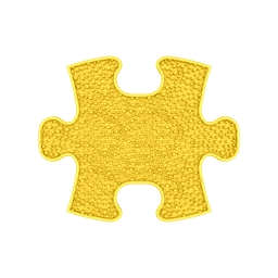 Strukturmatte Gras-mini mit weicher Oberfläche in Gelb