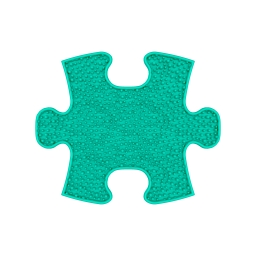 Strukturmatte Gras-mini mit harter Oberfläche in Türkis