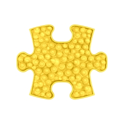 Strukturmatte Rapana Schnecke - mini mit weicher Oberfläche in Gelb