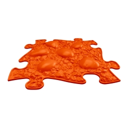 Strukturmatte Dino Eier mit weicher Oberfläche in Orange