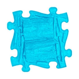 Strukturmatte Baumstamm mit harter Oberfläche in Blau