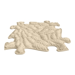 Strukturmatte Zapfen mit harter Oberfläche in Beige