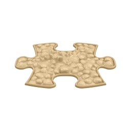 Strukturmatte Seestern-mini mit harter Oberfläche in Beige