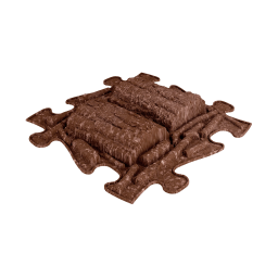 MUFFIK Orthopädische Strukturmatten ECO-Set - 6 Teile für taktile Wahrnehmung