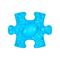 Strukturmatte Dino Eier-mini mit weicher Oberfläche in Blau