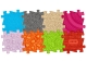 MUFFIK Orthopädische Strukturmatten Basic Set-1 - 8 Teile für taktile Wahrnehmung - Barfußpfad