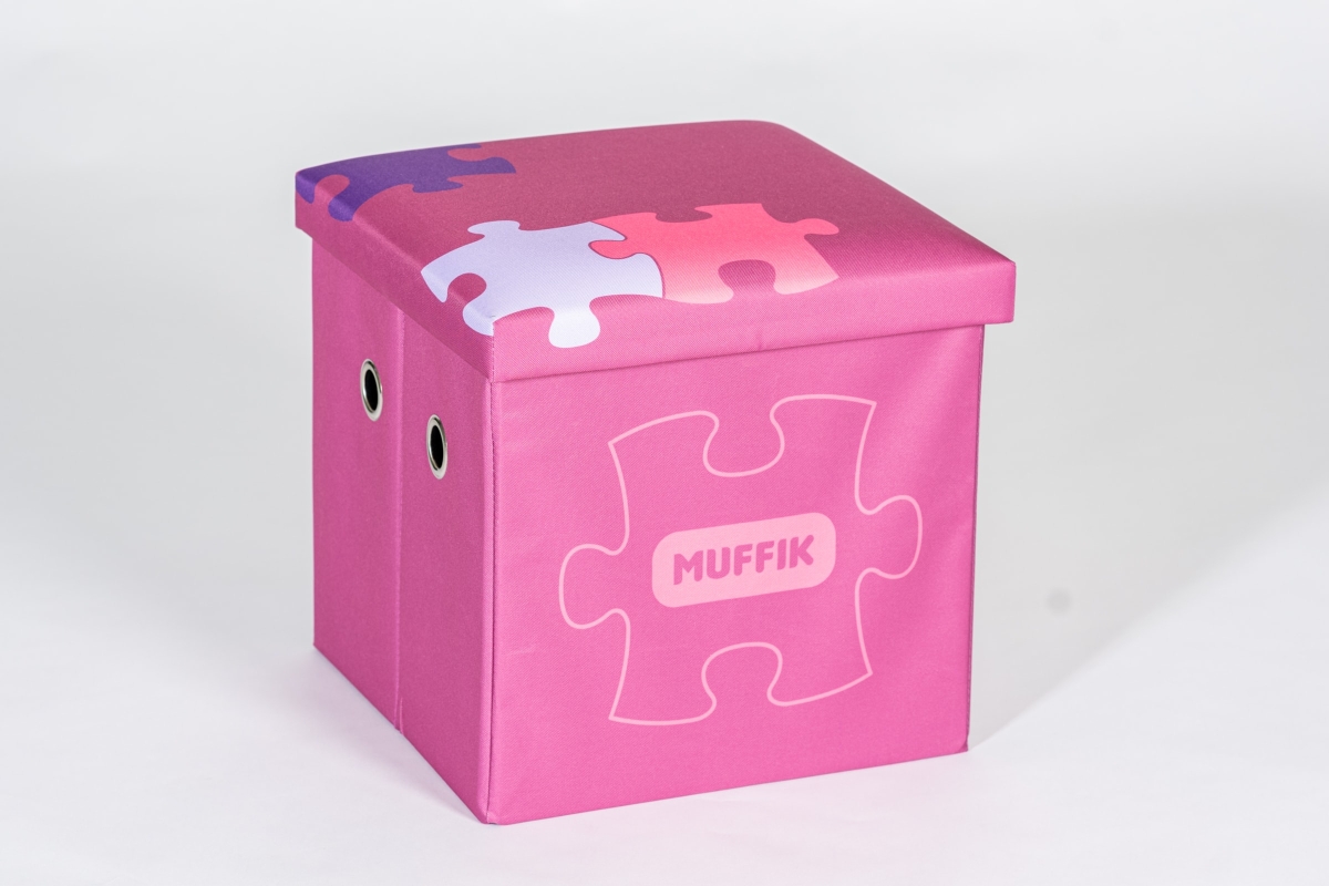 Muffik - Aufbewahrungsbox pink - klein