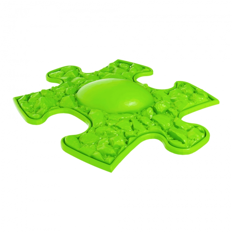 Strukturmatte Dino Eier-mini mit harter Oberfläche in Lime