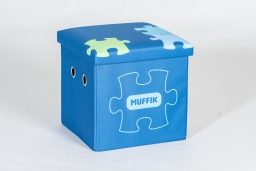 Muffik - Aufbewahrungsbox blue - klein