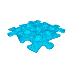 Strukturmatte Kastanie mit weicher Oberfläche in Blau