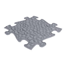 Strukturmatte Kiesel mit harter Oberfläche in Grau